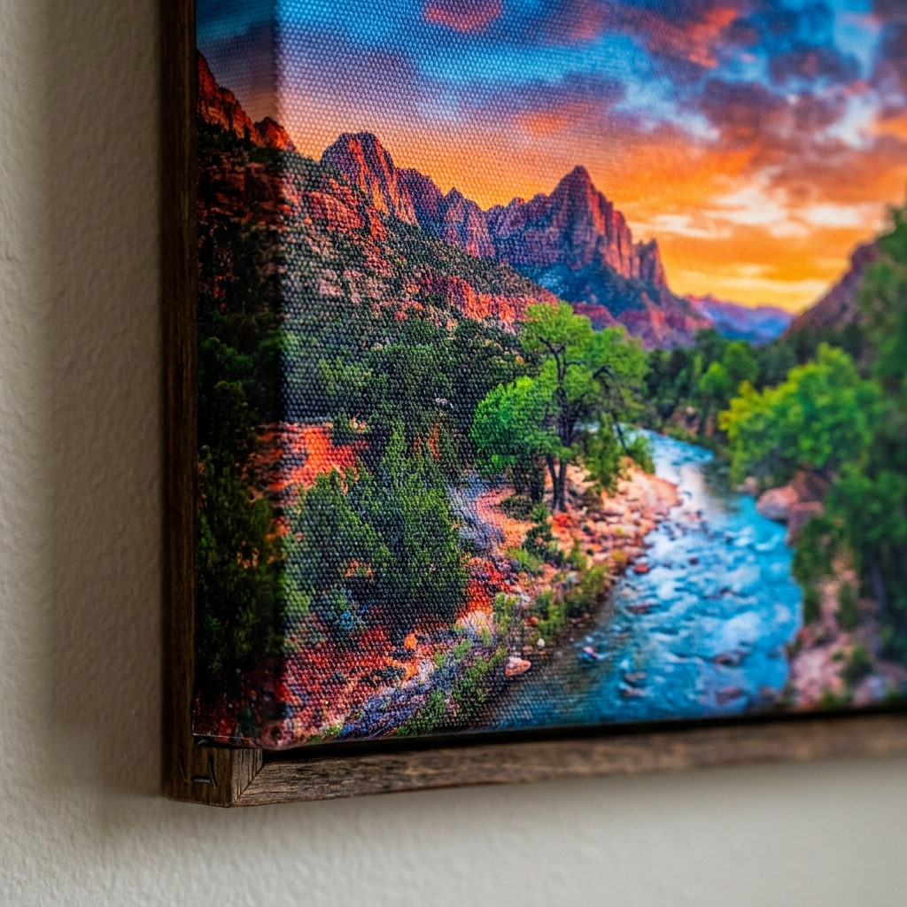 Premium Canvas Print Finish